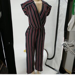 Monteau striped jumpsuit